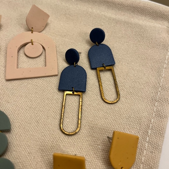 Polymer clay earring SET - Picture 5 of 6